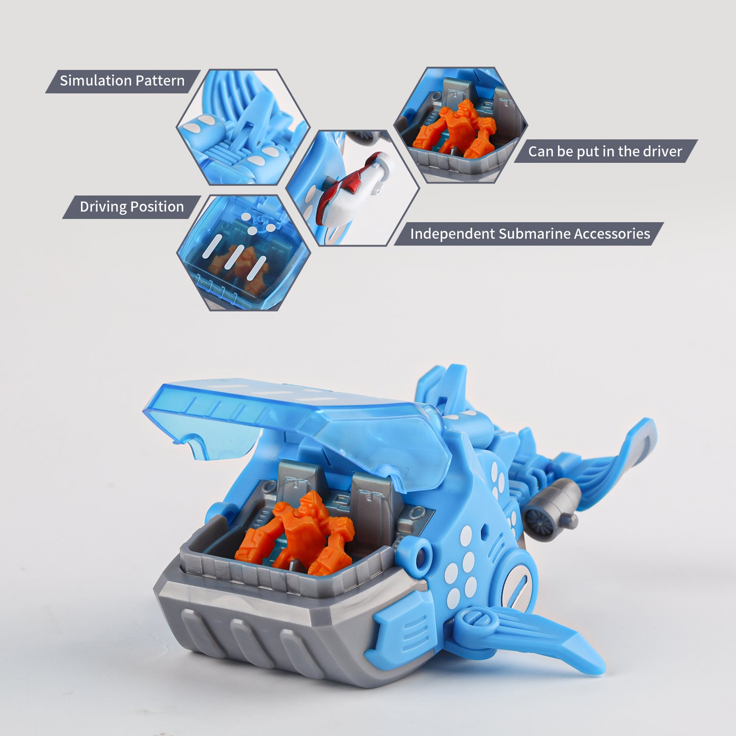 52TOYS BEASTBOX BB-14RT RHINCODON Deformation Toys Action Figure, Transforms in Mecha and Cube