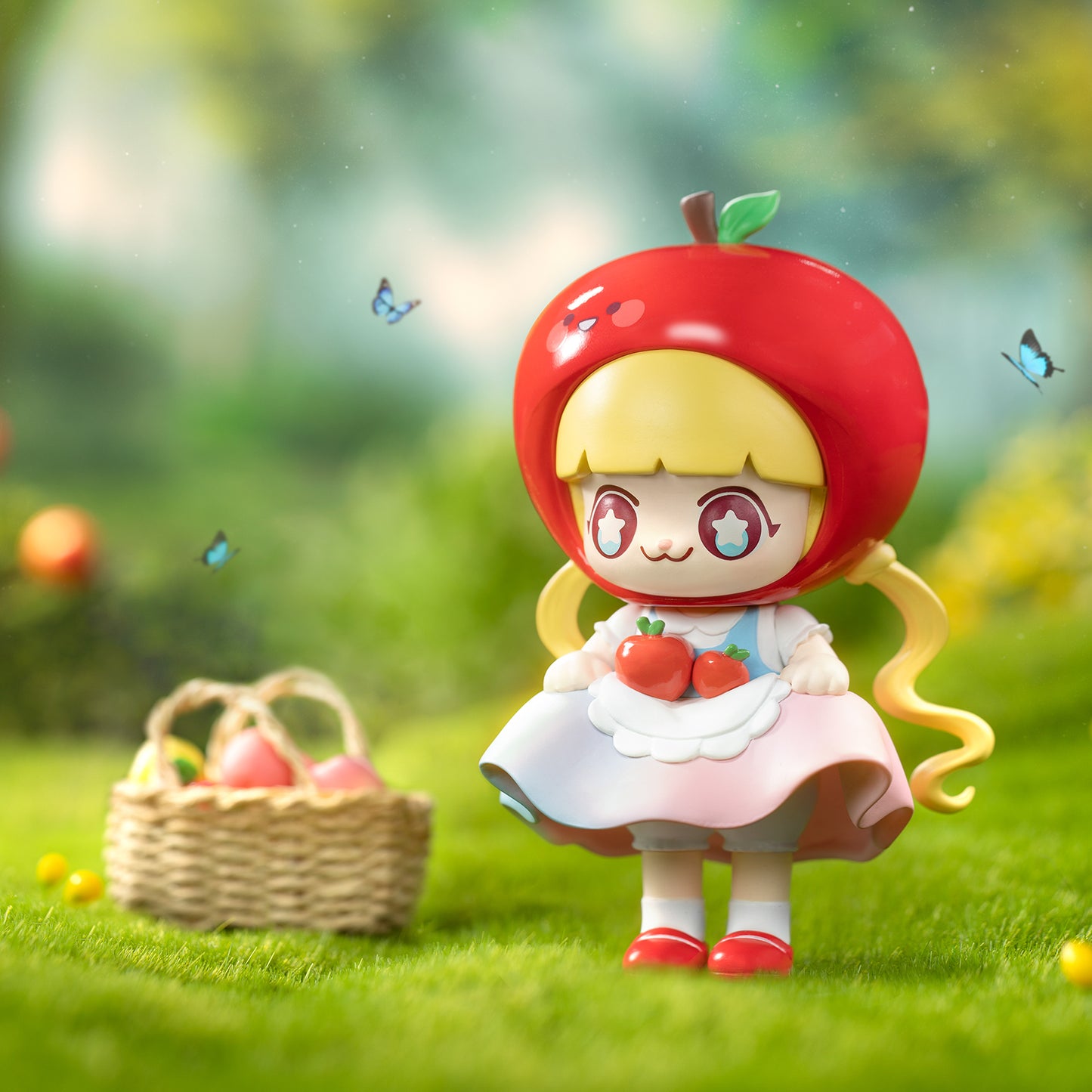 52TOYS Kimmy&Miki Outing Diary Blind Box, 1PC Action Figure Collectible Toy Art Cute Desktop Decoration 3 Inch Creative Gift for Birthday Party Christmas