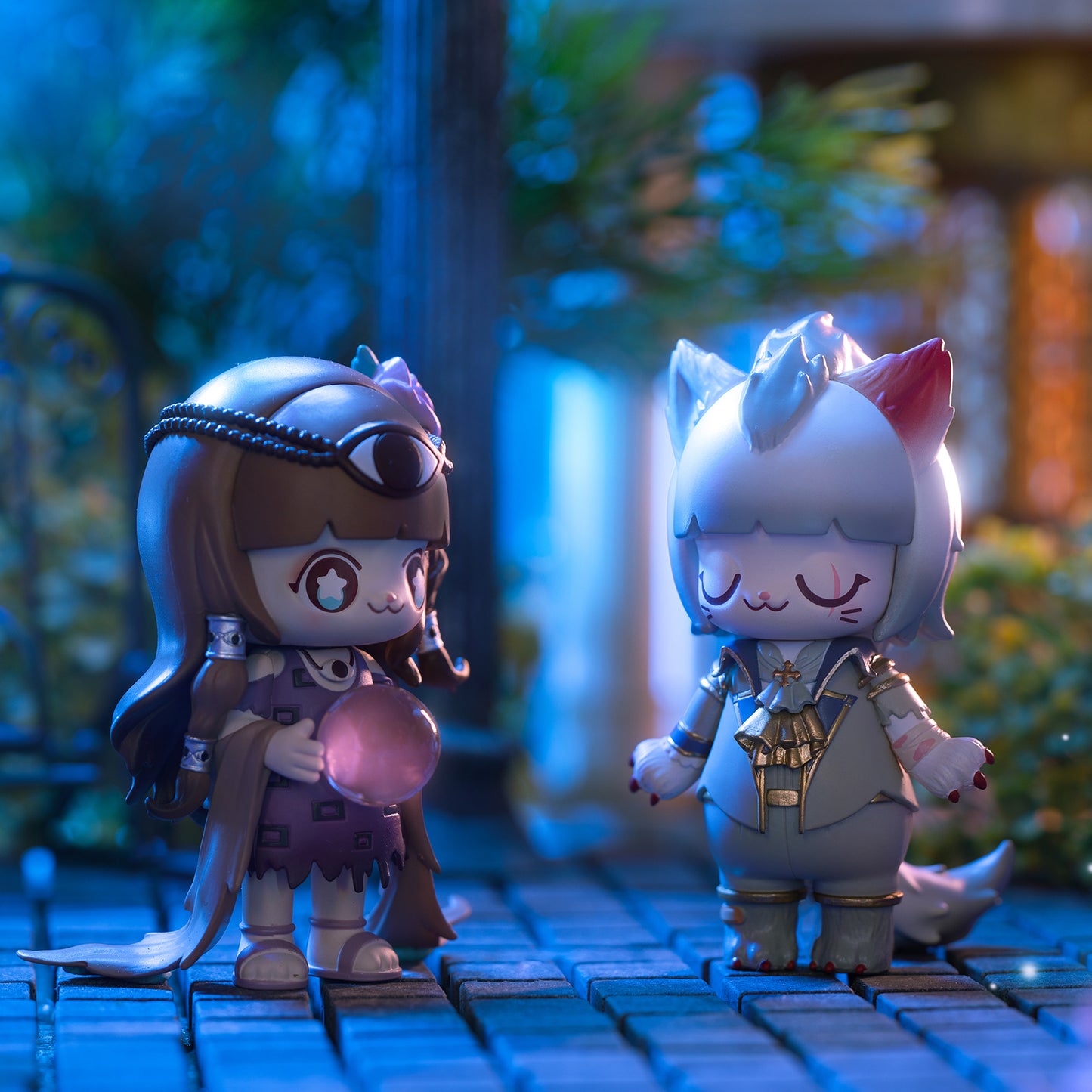 52TOYS Kimmy&Miki Werewolves of Miller's Hollow Series, 1PC Action Figure, Collectible Toy Desktop Decoration 3 Inch, Gift for Birthday or Party