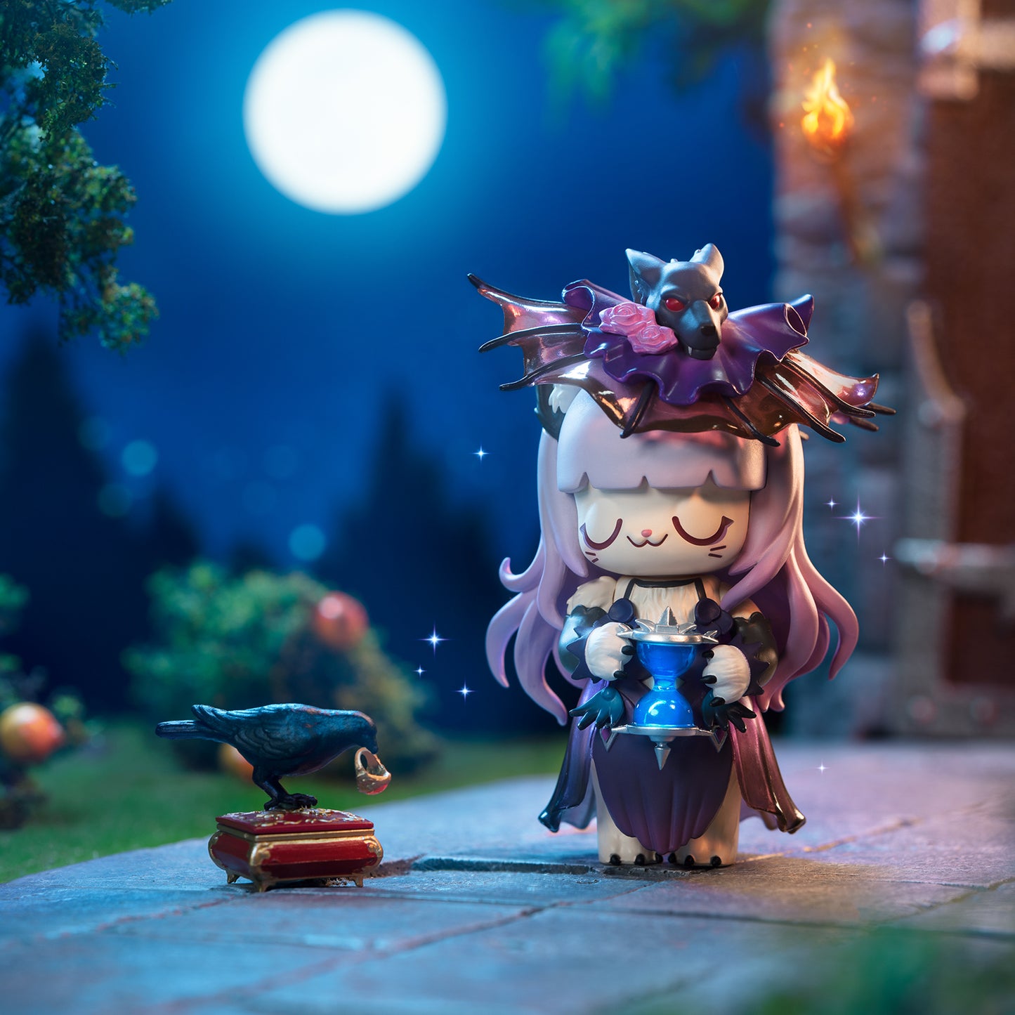 52TOYS Kimmy&Miki Werewolf Kill Series 2, 1PC Action Figure Collectible Toy Art Cute Desktop Decoration 3 Inch Creative Gift for Birthday Party Chirstmas