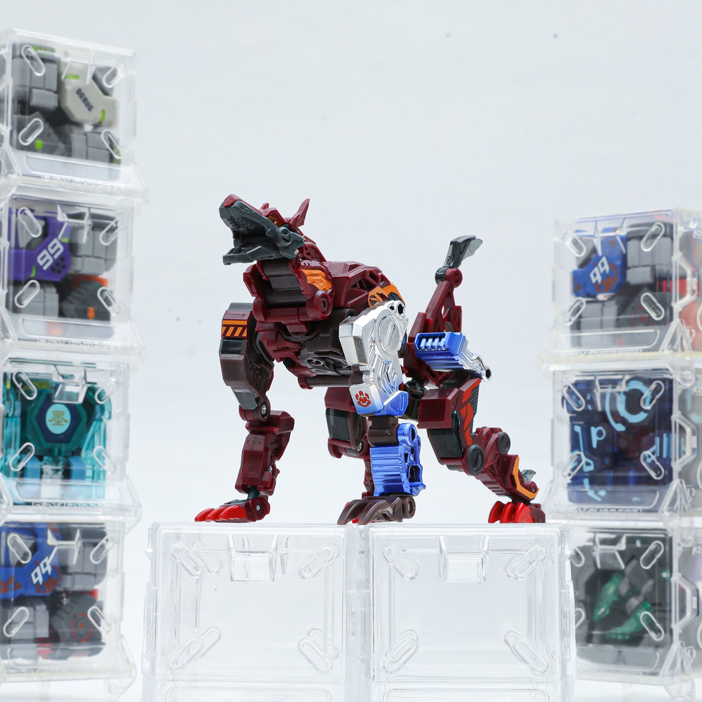 52TOYS BEASTBOX BB-31CH CHROMERIBS Deformation Toys Action Figure, Transforms in Mecha and Cube