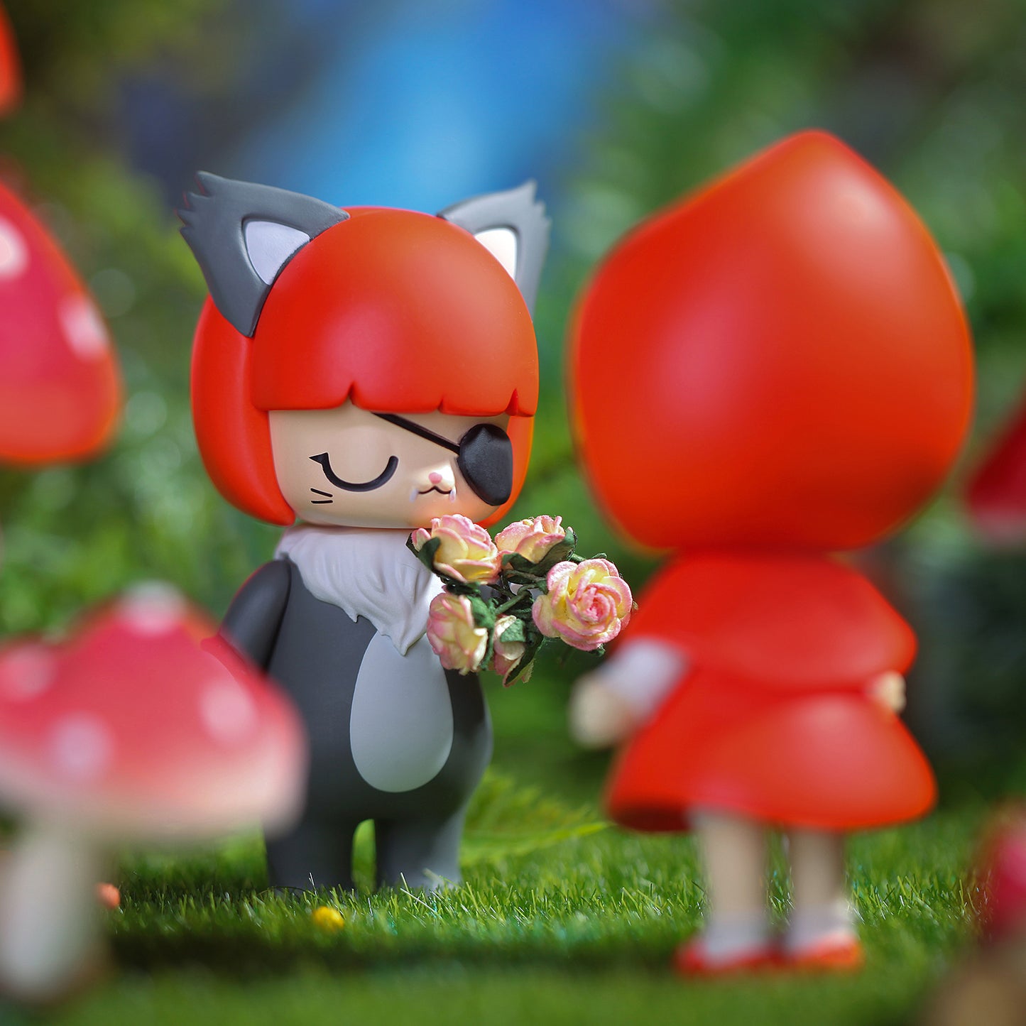 52Toys Kimmy&Miki Fairy Tale Series Action Figure Collectible Toy Art Cute Desktop Decoration 3 Inch Creative Gift