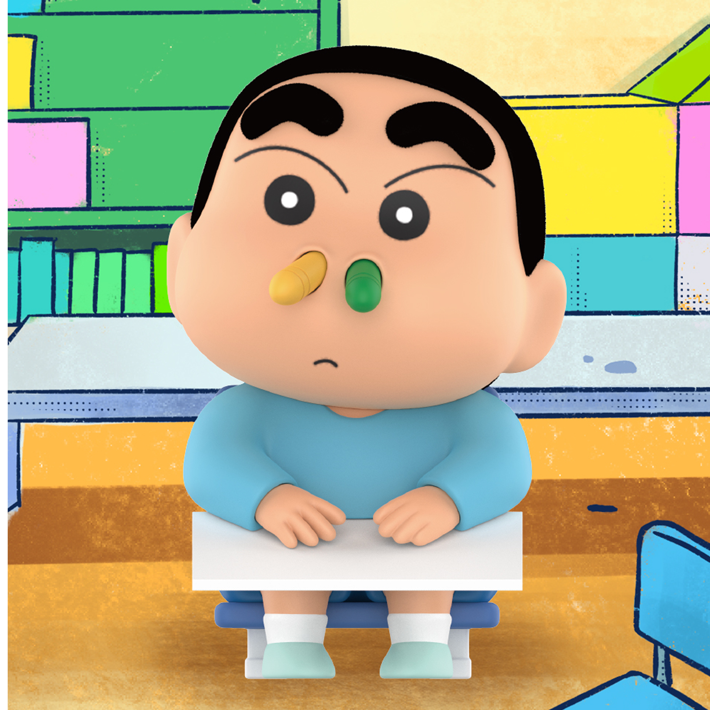 Crayon Shinchan-Early Potato Head