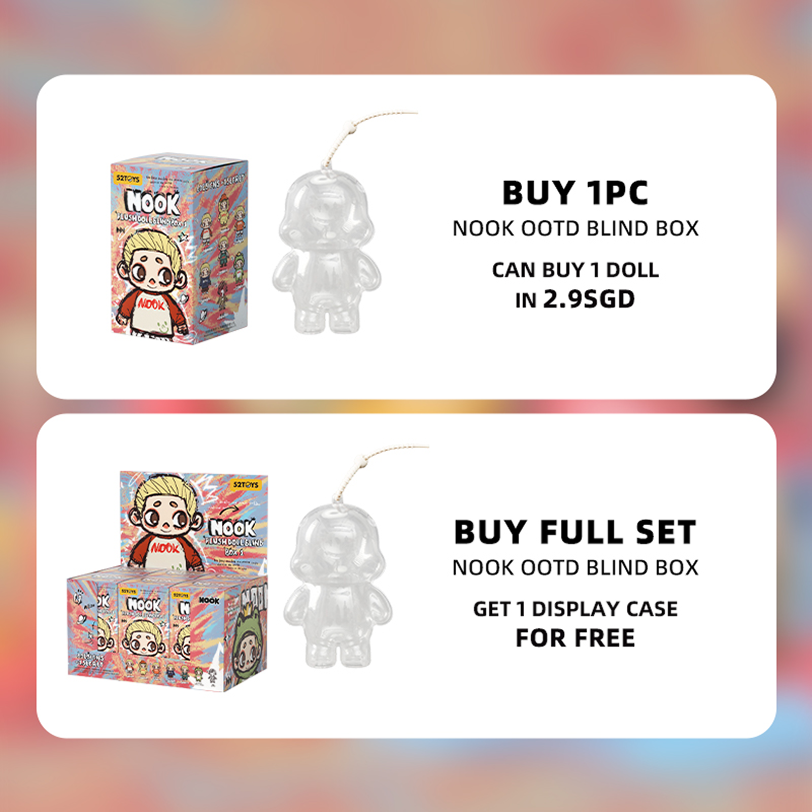 NOOK Plush Doll Blind Box