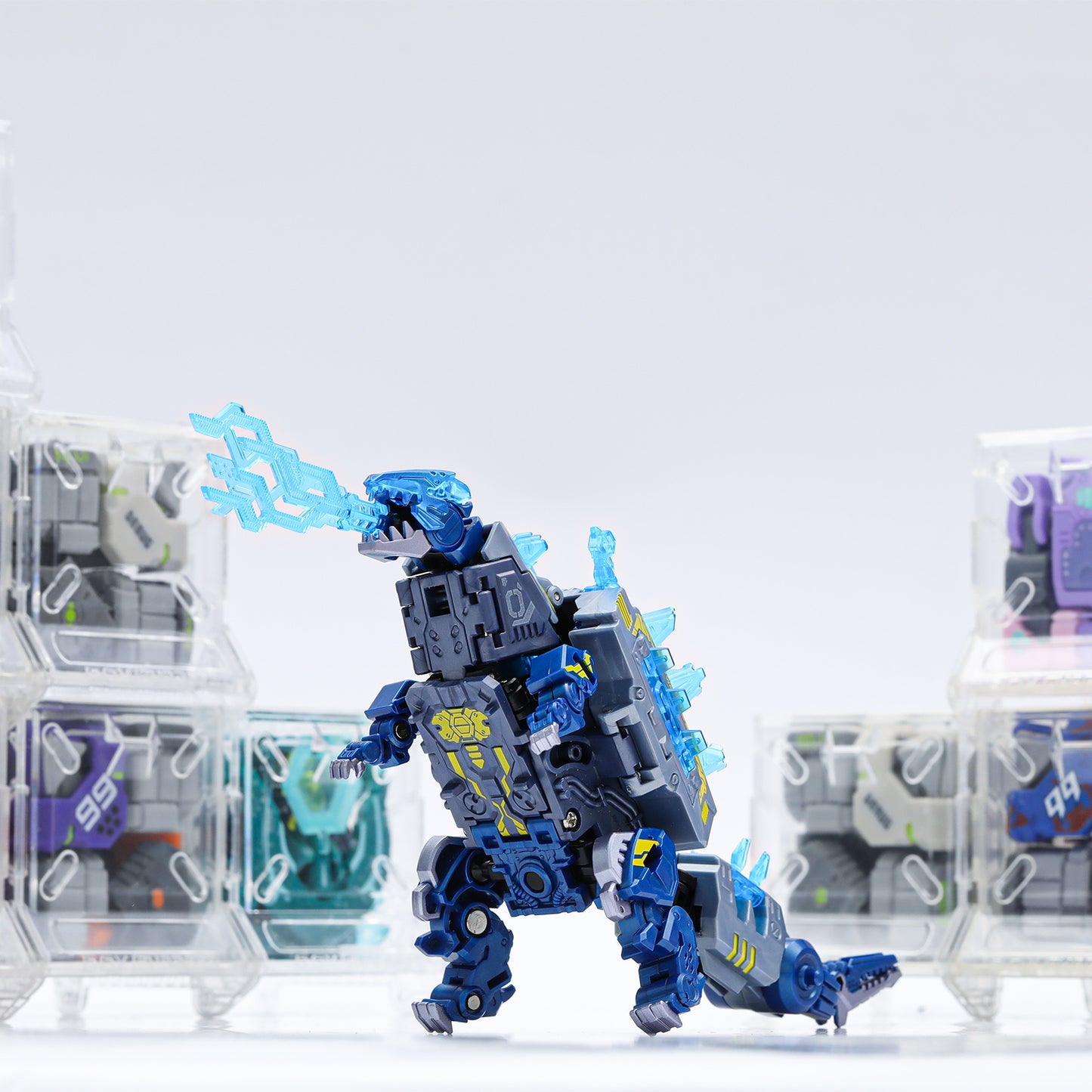 52TOYS BEASTBOX BB-29SZ Subzero Deformation Toys Action Figure, Transforms in Mecha and Cube