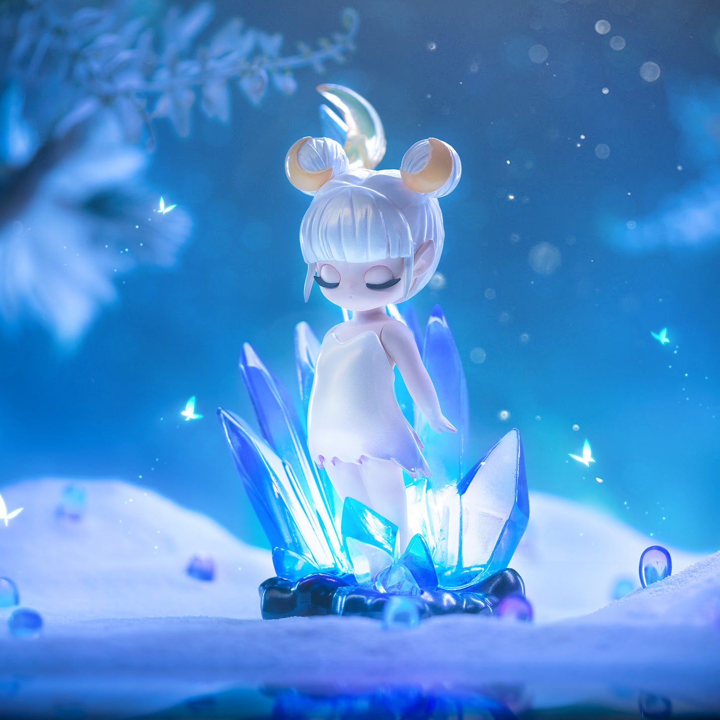 52TOYS Blind Box Sleep Sky Elves, Action Figure Collectible Toy Desktop Decoration