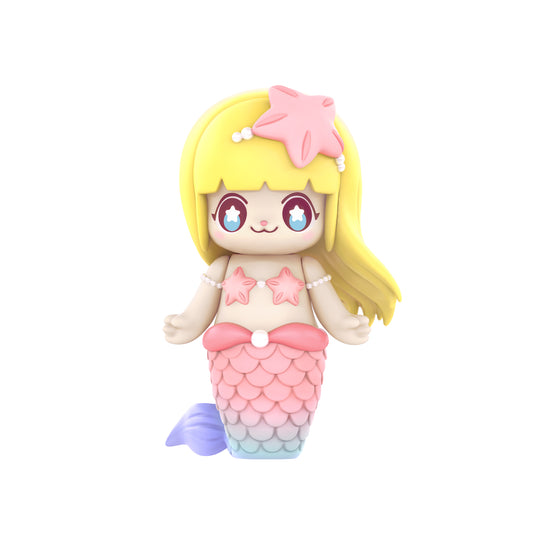 52TOYS Kimmy&Miki Under The Sea 1PC Action Figure Collectible Toy Art Cute Desktop Decoration 3 Inch Creative Gift for Birthday Party Chirstmas
