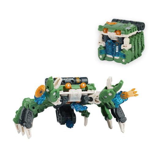 52TOYS BEASTBOX BB-16 KANIBAL Crab Deformation Toys Action Figure, Transforms in Mecha and Cube