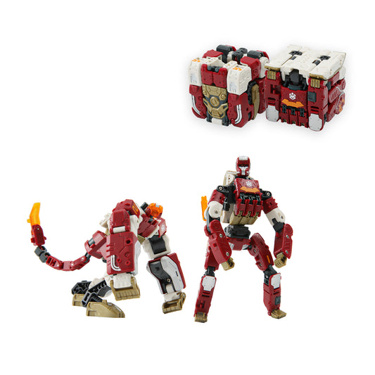 52TOYS BEASTBOX BB-34ME Mindust & Electric Eye Deformation Toys Action Figure, Transforms in Mecha and Cube