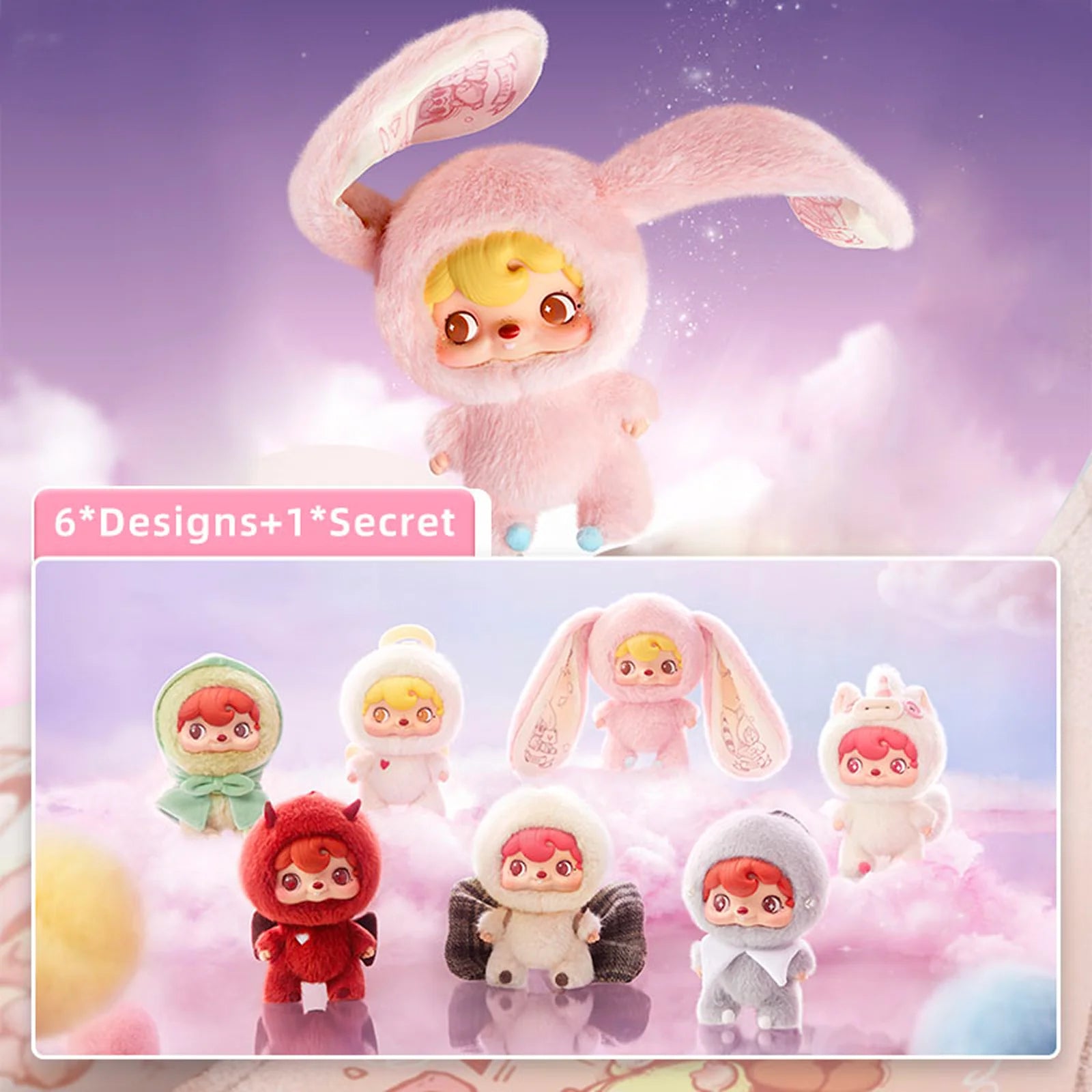 POUKAPOUKA Mood Bubbles Vinyl Plush Blind Box Series